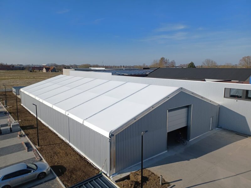 demontabele tentconstructie veldeman